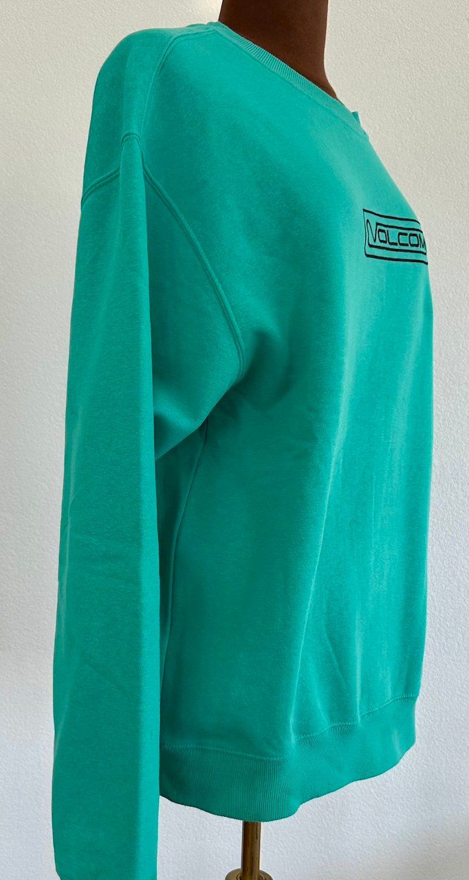 Pullover & Sweatshirts: Volcom Sweatshirt Pullover türkis – Gebraucht aus Ried-Brig von Challi 1