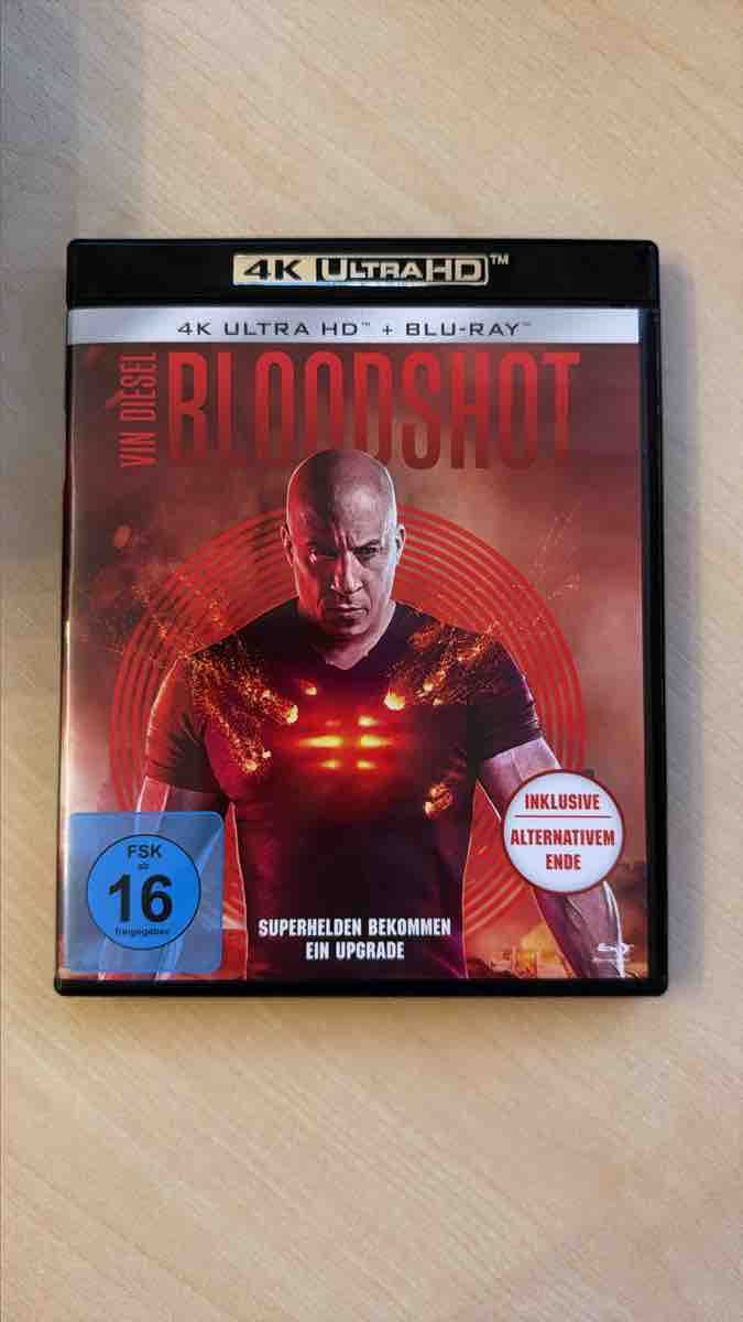 Alle DVDs: Bloodshot 4K UHD + Blu-Ray – Neu (gemäss Beschreibung) aus Hittnau von PeterS75