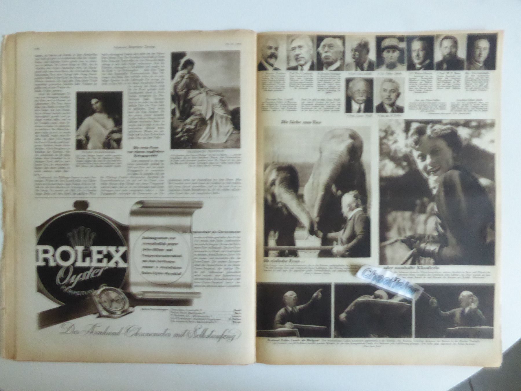 Revues & Magazines: 1941 Schweizer Jllustrierte Zeitung – D'occasion à Zürich par Chaeffeler 7