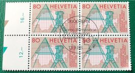 4 er Block Nr. 767 mit ETStempel Bern