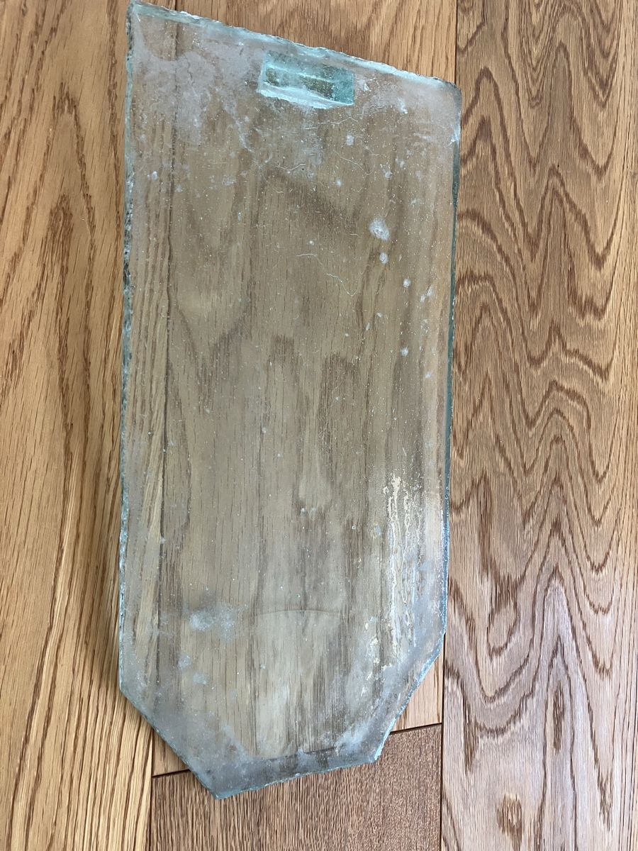 Servierplatten: Antiker Glas Dachziegel gebraucht – Gebraucht aus Willisau von son_lq7g 1