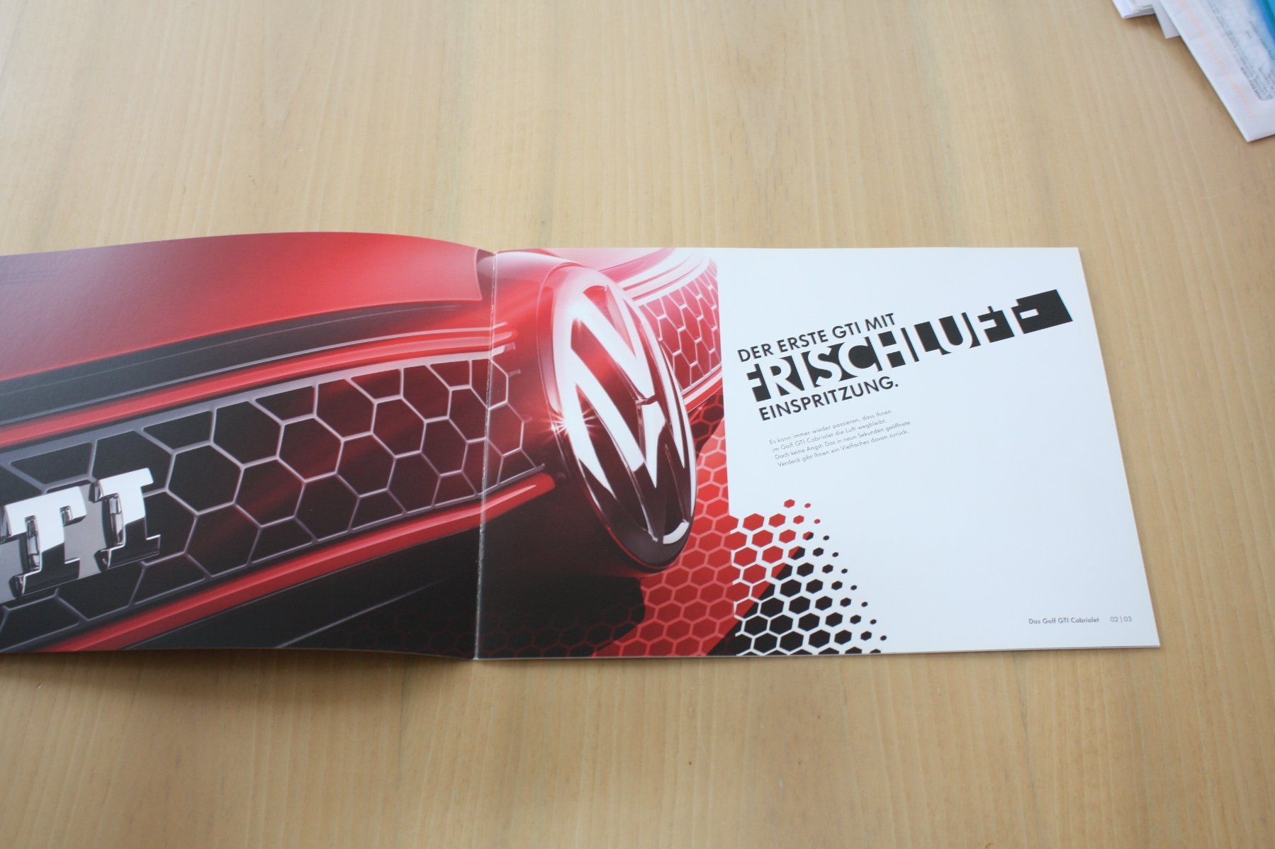 VW Dokumente: VW Golf GTI Cabriolet Prospekt 5/2014 – Gebraucht aus Wikon von erwin400 1