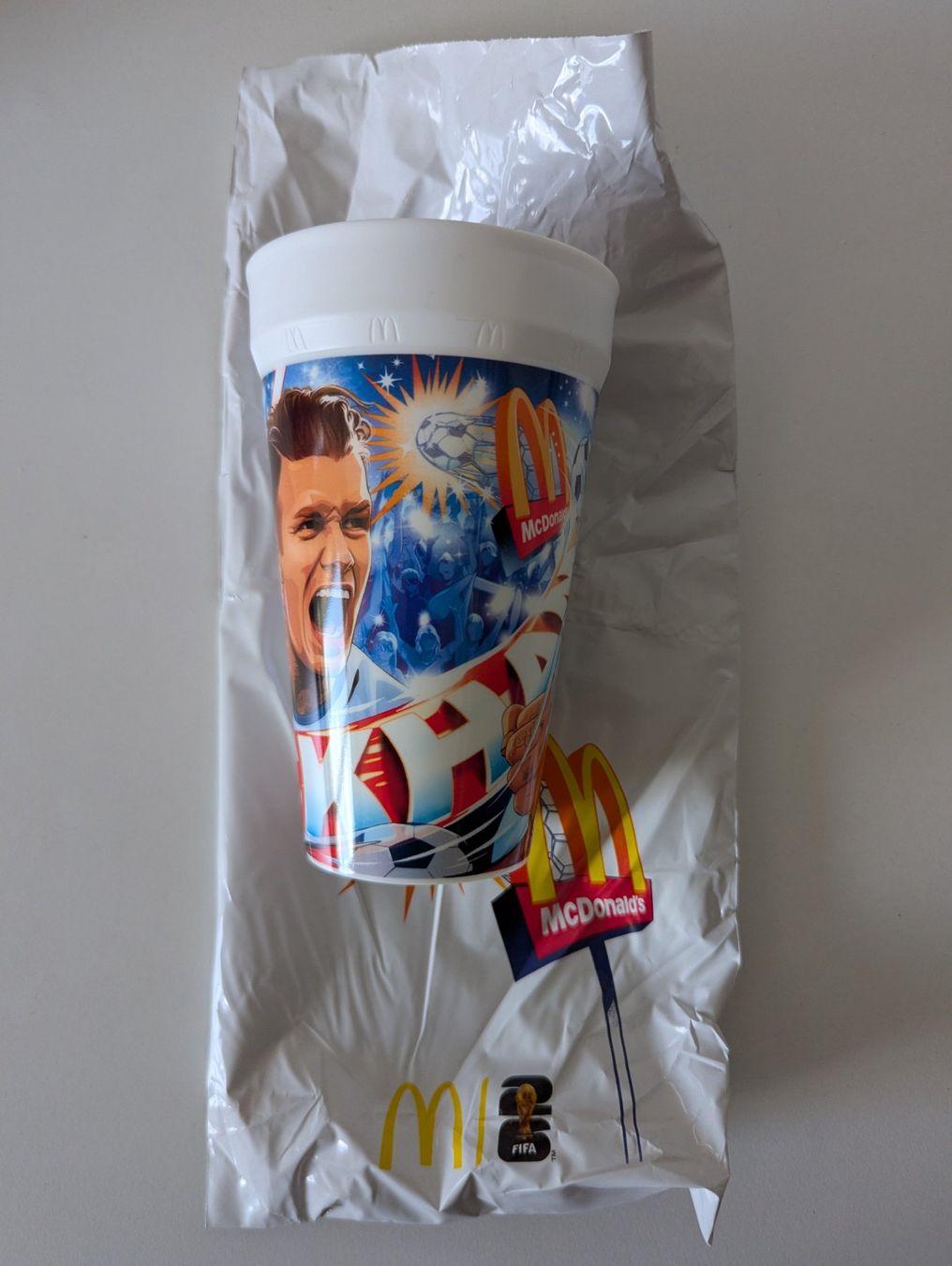 Behälter & Ähnliches: McDonalds FIFA WM Becher World Cup David Beckham – Neu (gemäss Beschreibung) aus Zürich von eflohmi 1
