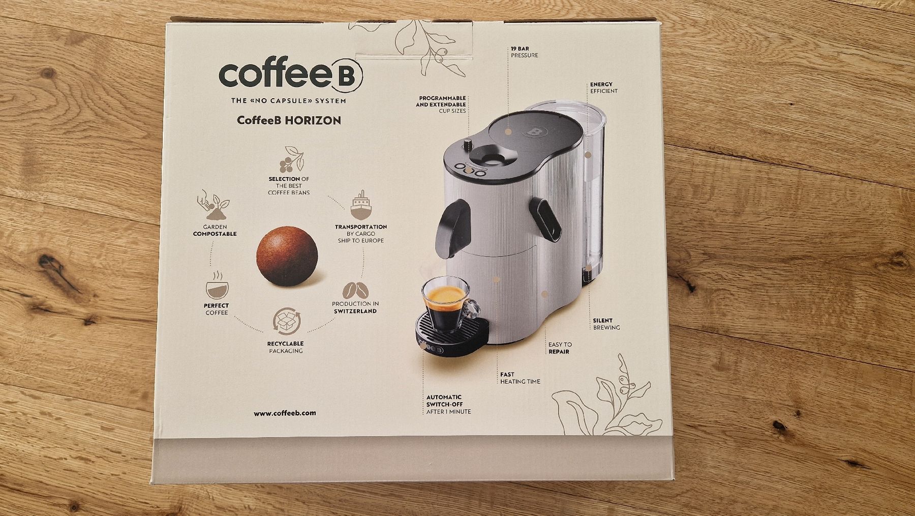 Coffee B Macchine per caffè & Macchine per espresso: CoffeeB Horizon Kaffeemaschine – Nuovo e nell'imballaggio originale da Frasnacht venduto da MiraBelle79 1
