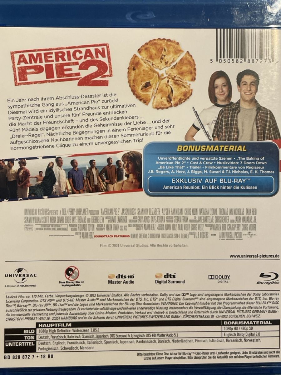 Tous les DVDs: American Pie 2 (2001) – Neuf (Voir description) à Waldenburg par Gonzo8 1