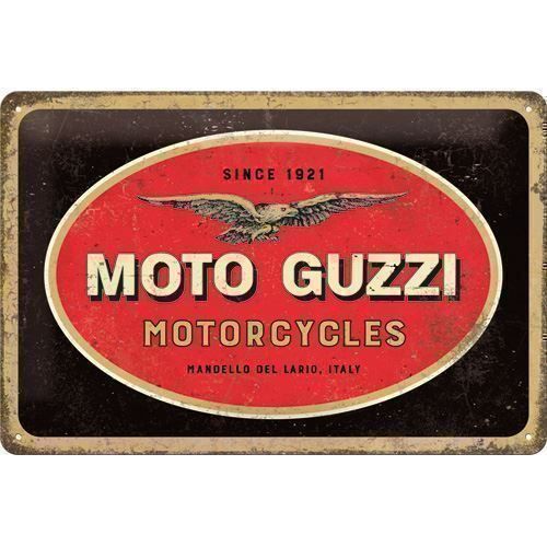 Moto Guzzi Insegne: Blechschild 3D-MOTO GUZZI MOTORCYCLES 21 – Nuovo e nell'imballaggio originale da Rupperswil venduto da big-one-sale