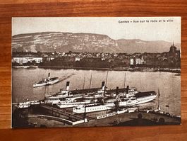 Postkarte Genf Schiffe ca.1910 neu  (P659)