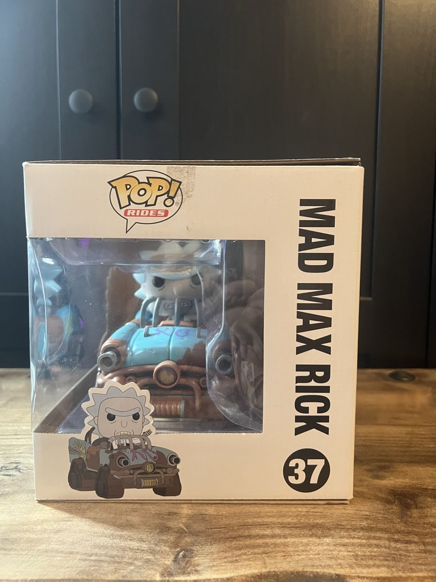 Funko Statuette: Funko Pop! Rides Rick & Morty Mad Max Rick 37 – Usato da St. Gallen venduto da Nino1111 1