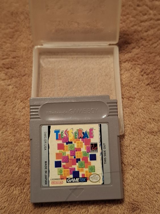 Game Boy Tetris Spielmodul, Klassiker 90er Jahre (Gebraucht) in Riniken