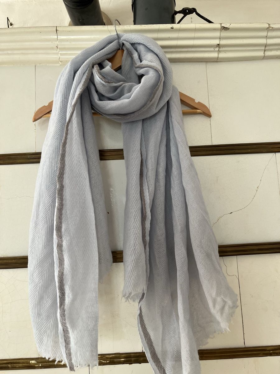 Foulards & écharpes: Becksöndergaard Schal in hellblau – D'occasion à Rodels par flor323