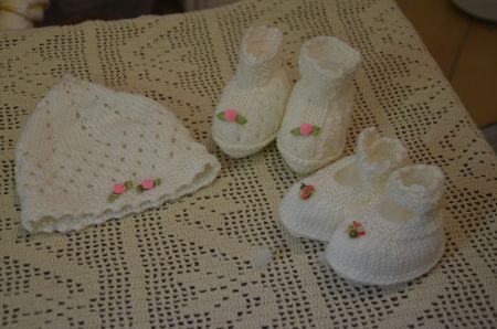TAILLE 62 - BABY SET NEU - HANDARBEIT