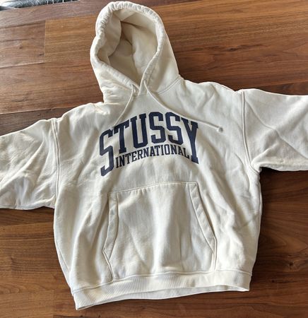 Stussy Hoodie beige, Grösse S