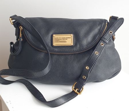 Marc By Marc Jacobs Natasha Schwarz Medium Leder