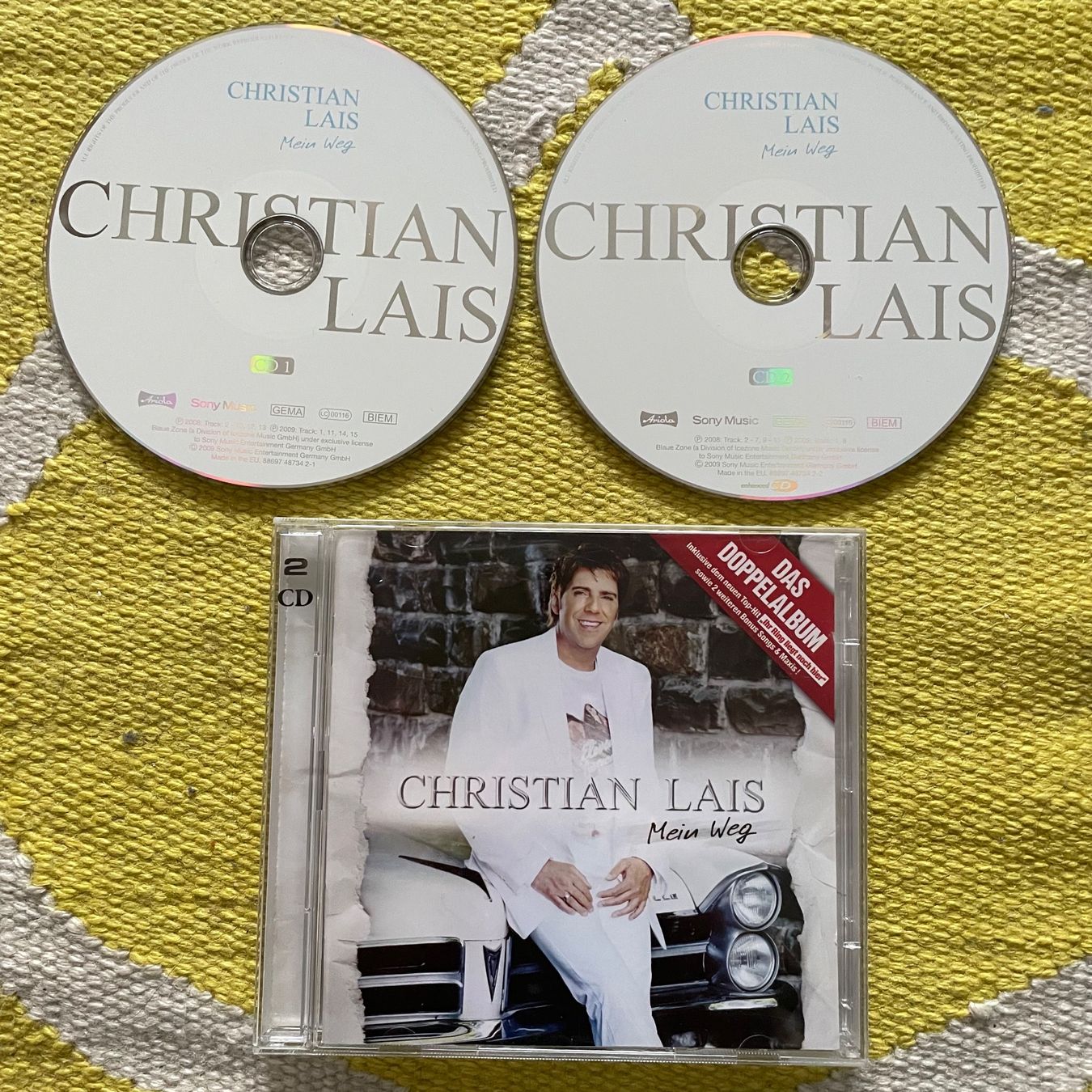 CD: CHRISTIAN LAIS-2CD MEIN WEG – Usato da Rorschacherberg venduto da CD-Roli