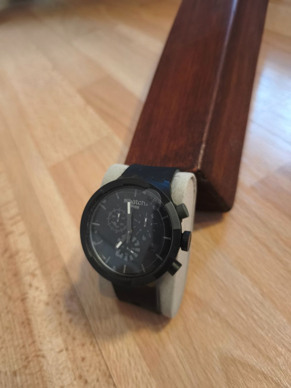 Swatch Orologi: Swatch Big Bold Chronograph - neu!! Schwarz – Usato da Glarus venduto da yzu_8p5f 1