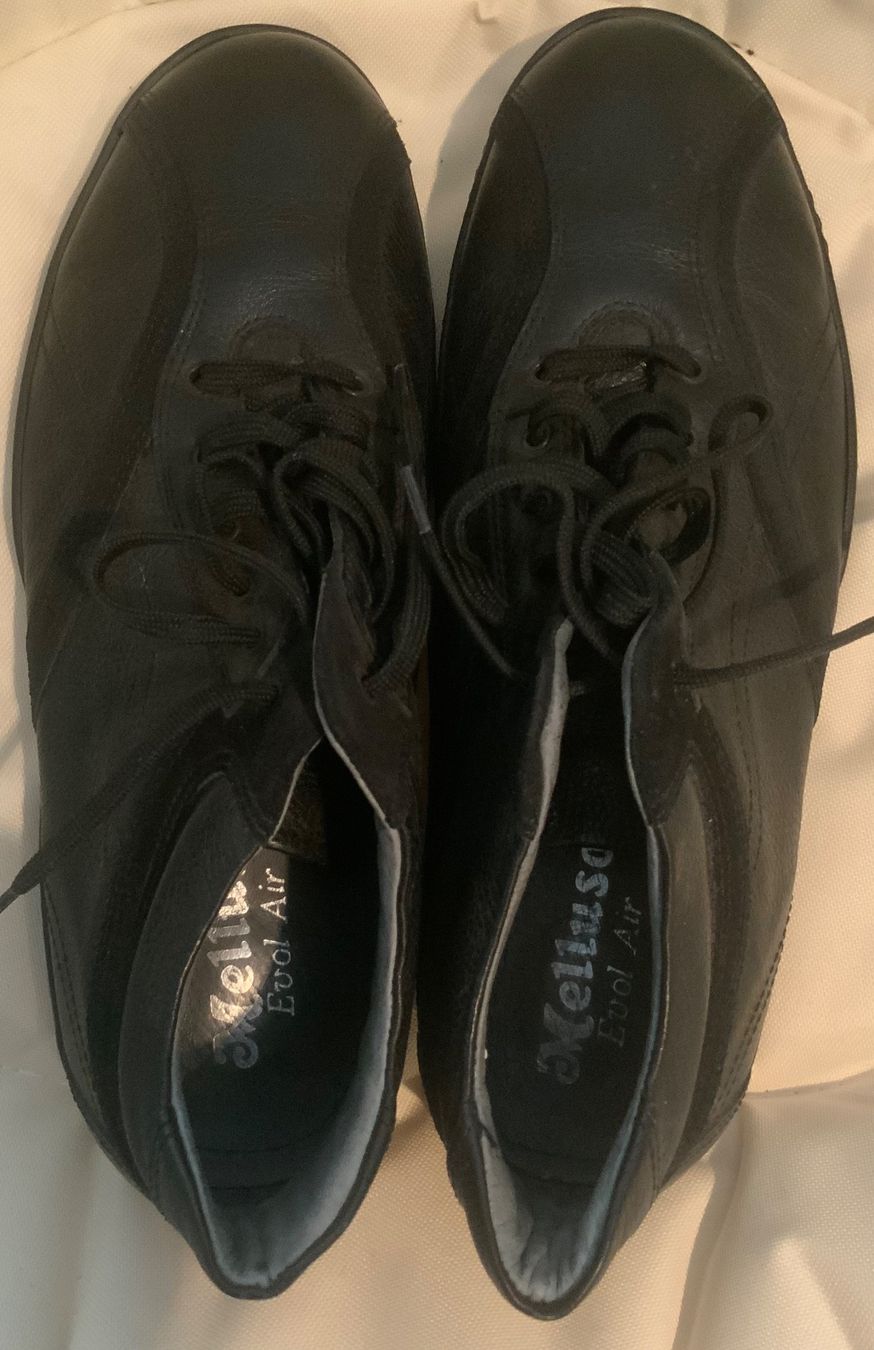 Scarpe da uomo: Schwarze echt Leder Schuhe – Usato da Urdorf venduto da cic_snf8 1