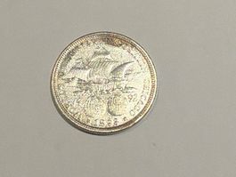 (2877) USA 1/2Dollar 1893, Columbus, Top