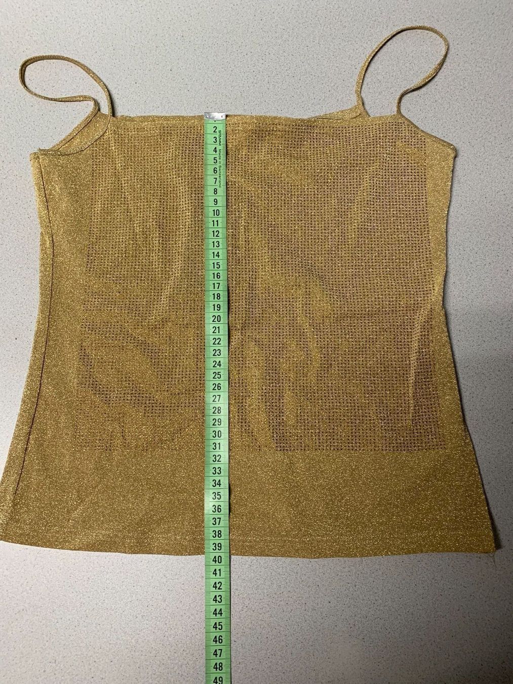 Gianfranco Ferre Tops: Designer Top gold GIANFRANCO FERRÉ Gr. S – Neu (gemäss Beschreibung) aus Biel-Benken BL von PANORMUS 2