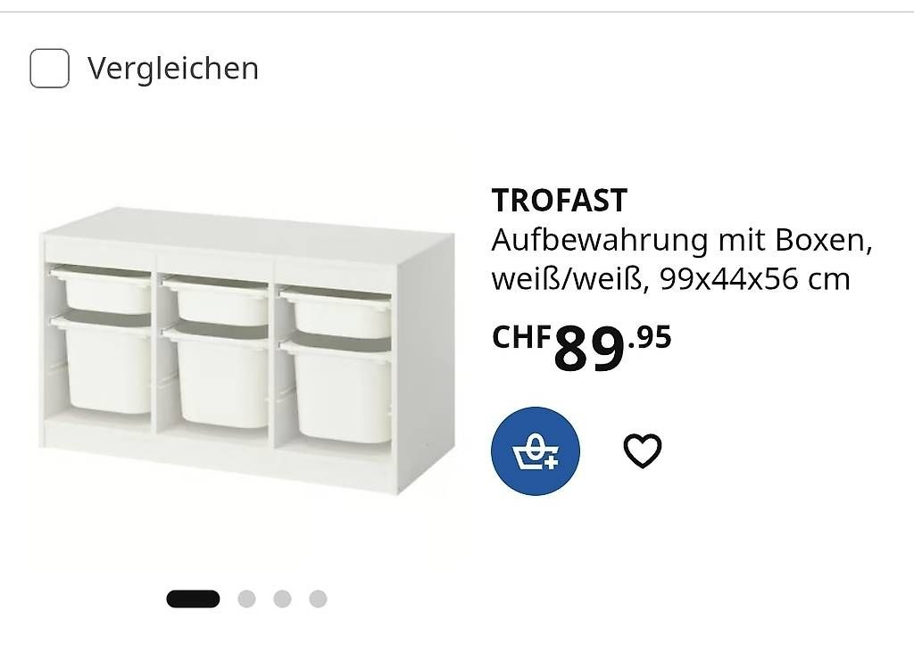 Scaffali: IKEA TROFAST  2 Regale inkl. 15 Boxen – Usato da Heerbrugg venduto da Saralii 1