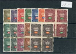 1968-9 FL Nr. D48-59 V'block postfrisch