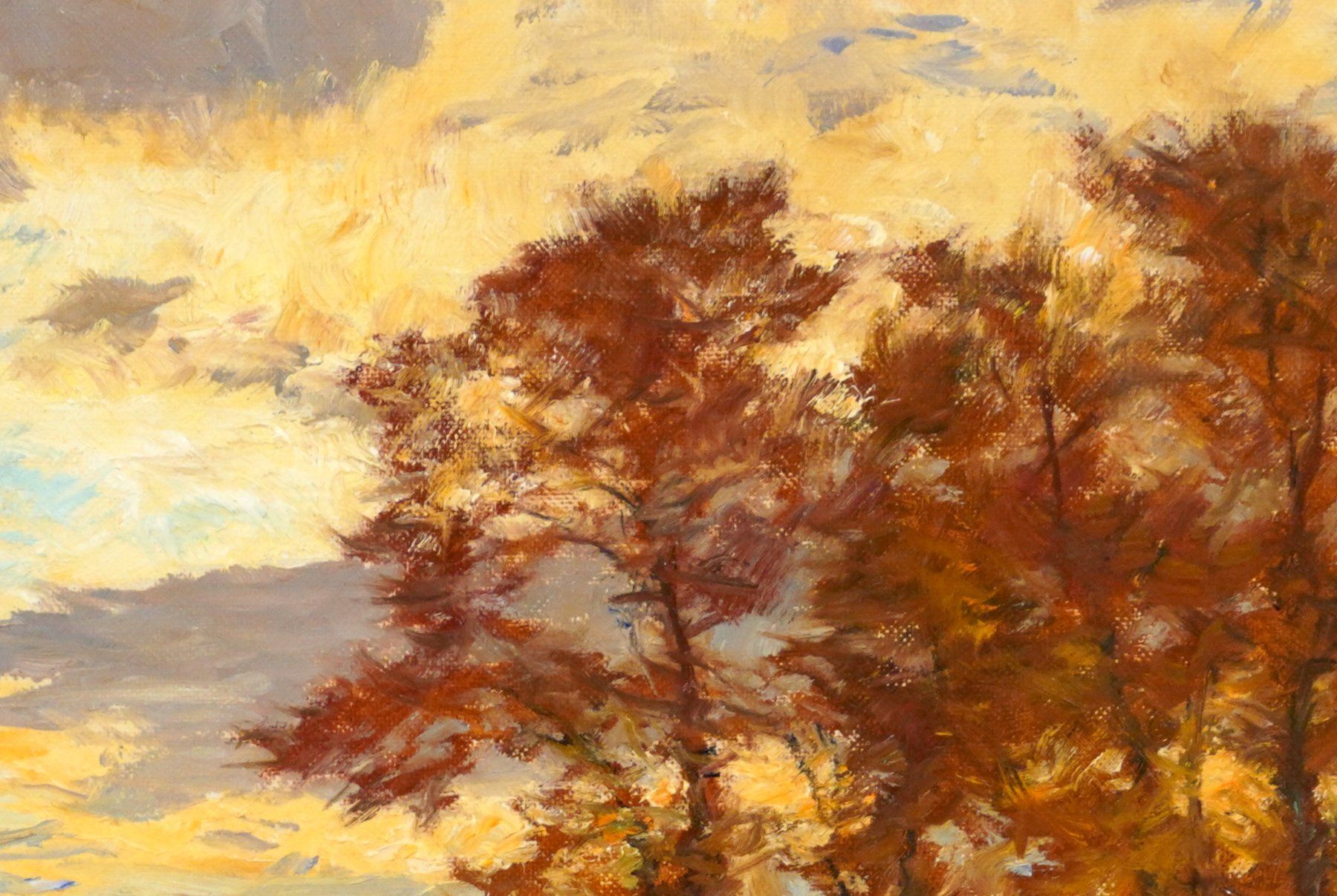 Tableaux: Edward Harrison Compton: Herbstabend am Starnberger See – D'occasion à Meilen par Anonymous3 3