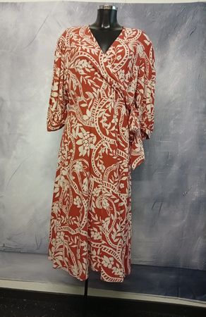 C&A Premium Kleid Gr. 42 Wickeloptik