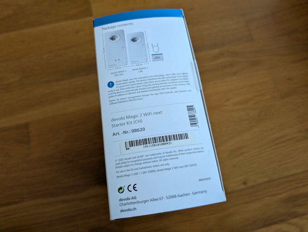 Devolo Lecteurs & Adaptateurs: devolo Magic 2 WiFi next Starter Kit 08620 – Neuf avec emballage d'origine à Meyrin par pc1parts 1