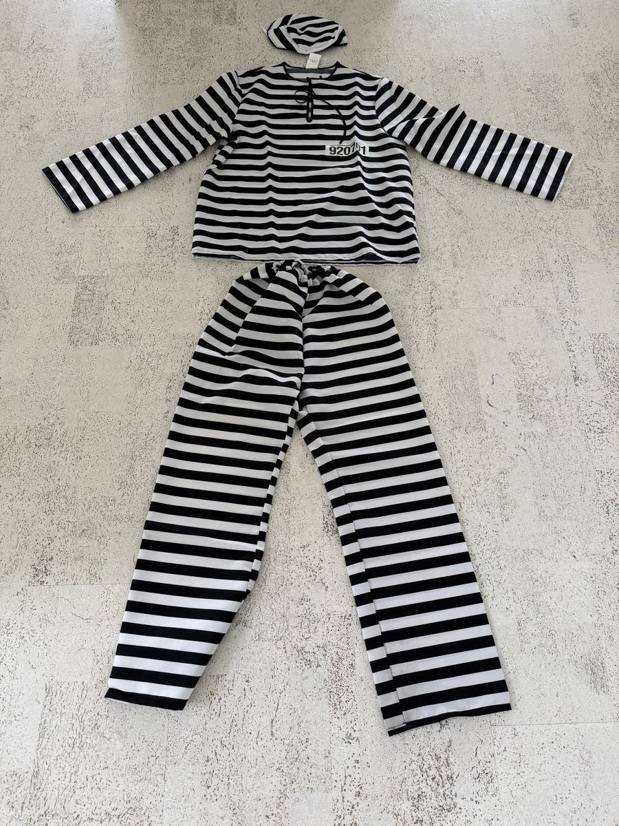 Costumi: Sträflingskostum Gr. 48 – Usato da Eschenbach SG venduto da Shaggy92