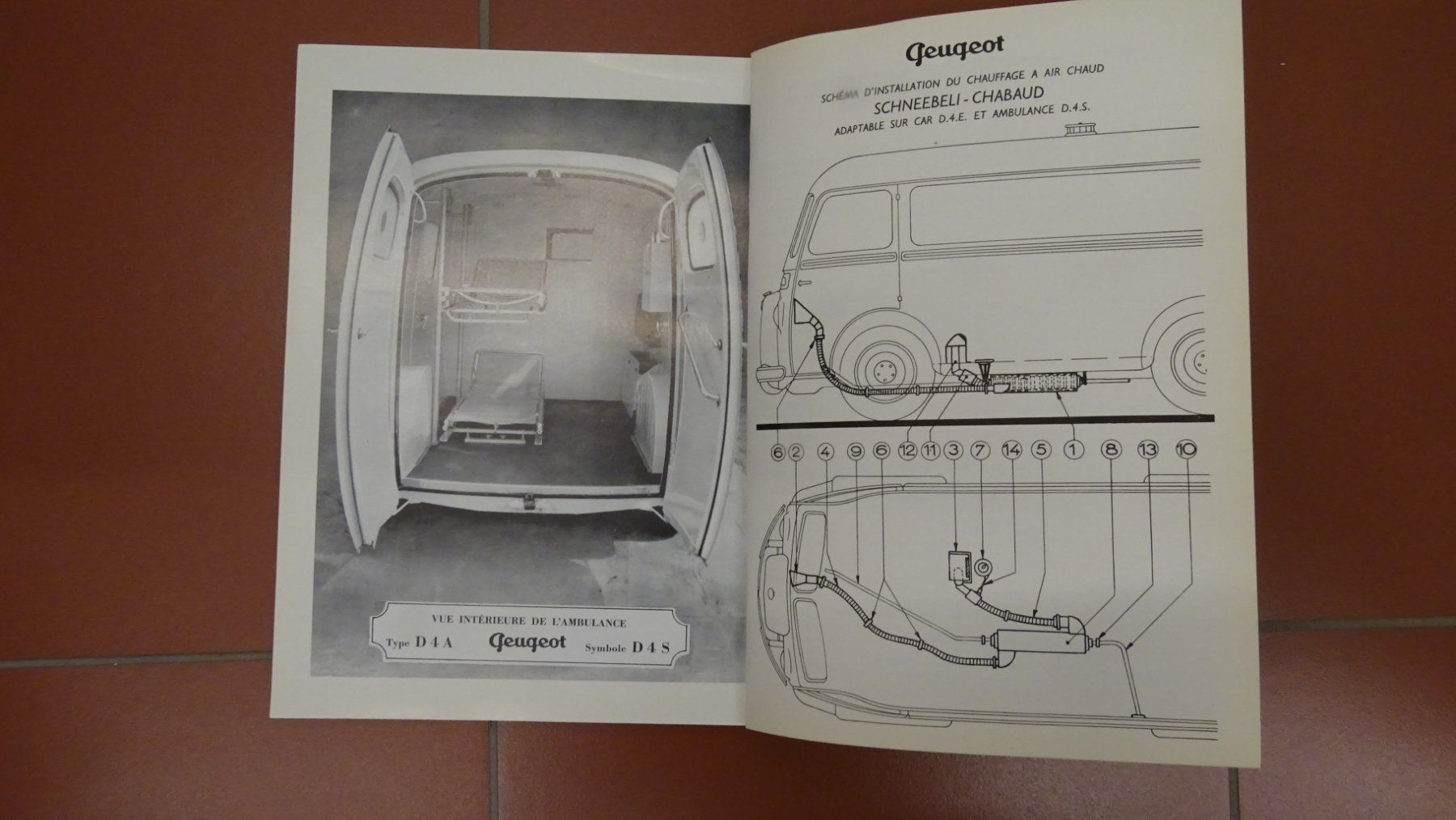 Peugeot Documenti: Peugeot D4A – Usato da Safenwil venduto da efclassics 1