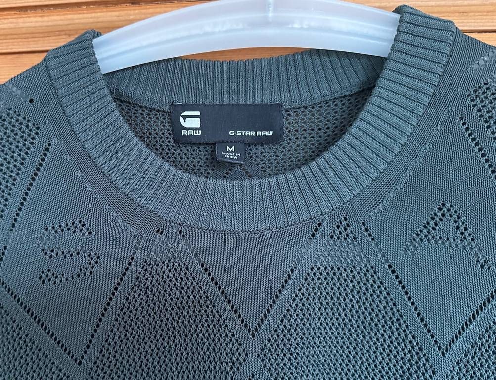 G-Star Pullover & Sweatshirts: G-Star RAW Strickpullover  Gr. M  Grün  neu – Neu (gemäss Beschreibung) aus Thun von urs_p58q 1