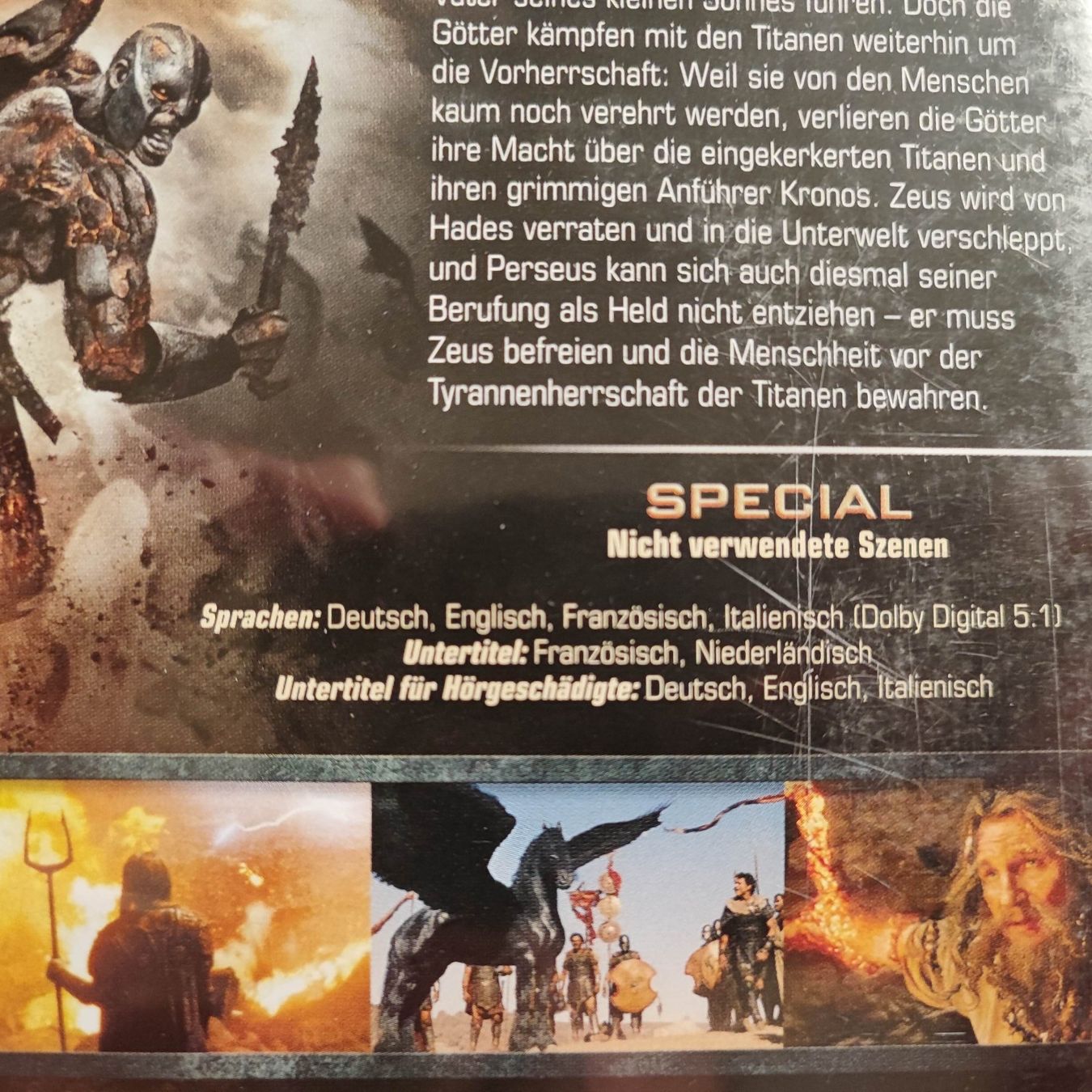 Tutti i DVDs: Zorn der Titanen – Usato da Dübendorf venduto da kb86_MOVIE 2