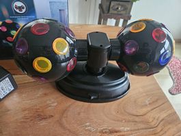 livarno lux Zwillings-Discokugel und Discokugel Set neu ovp
