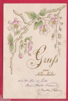 PRÄGEKARTE, GRUSS ZUM NEUEB JAHRE, 31.12.1900