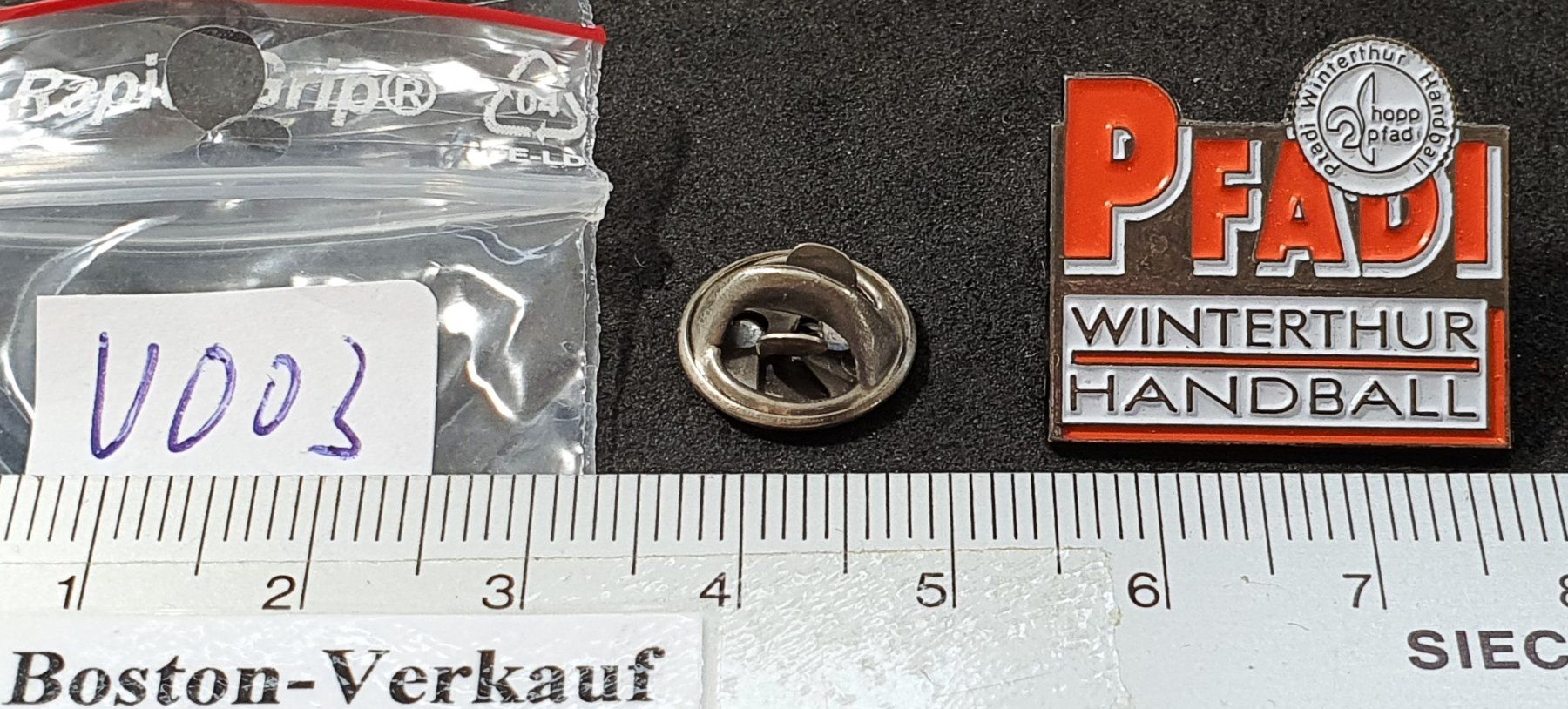 Placchette & Badge: V003 - Pin PFADI Winterthur Handball – Usato da Reinach BL venduto da Boston-Verkauf 1