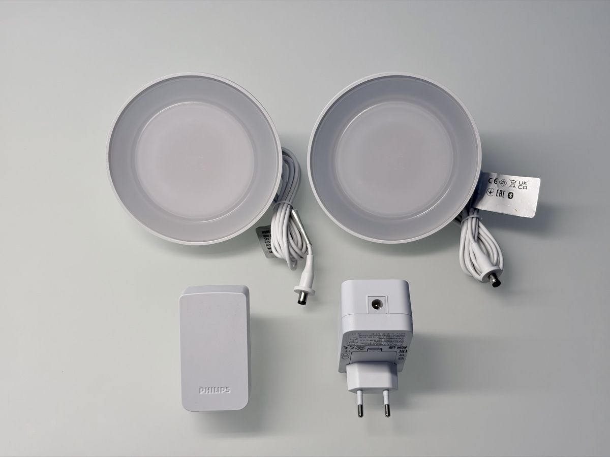 Philips Lampade: Philips Hue Bloom Tischleuchte - Doppelpack – Usato da Rain venduto da PANSARTAX