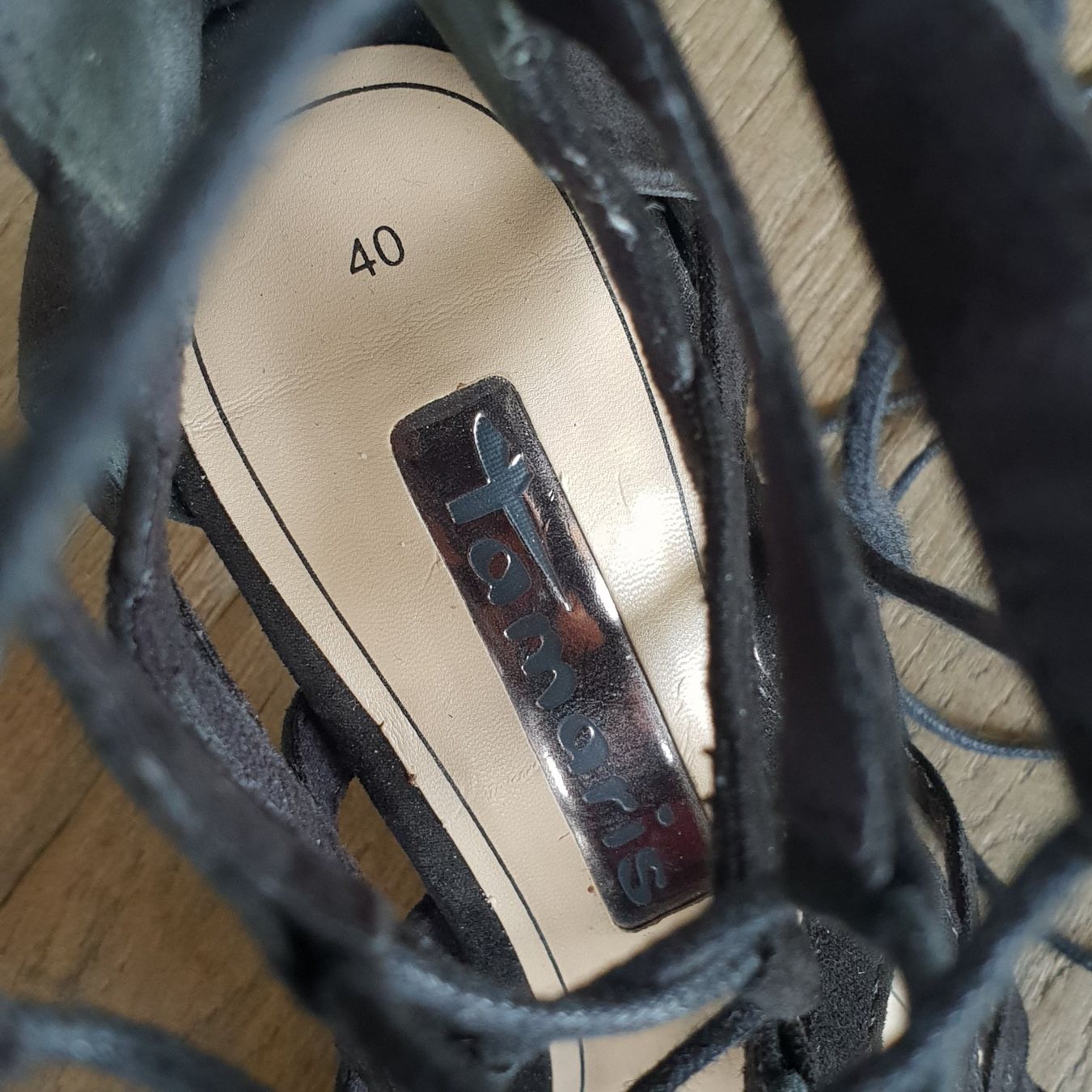 Tamaris Damenschuhe: 🐸 HIGH HEELS 40 / PUMPS GESCHNÜRT – Neu (gemäss Beschreibung) aus Môtier (Vully) von  6