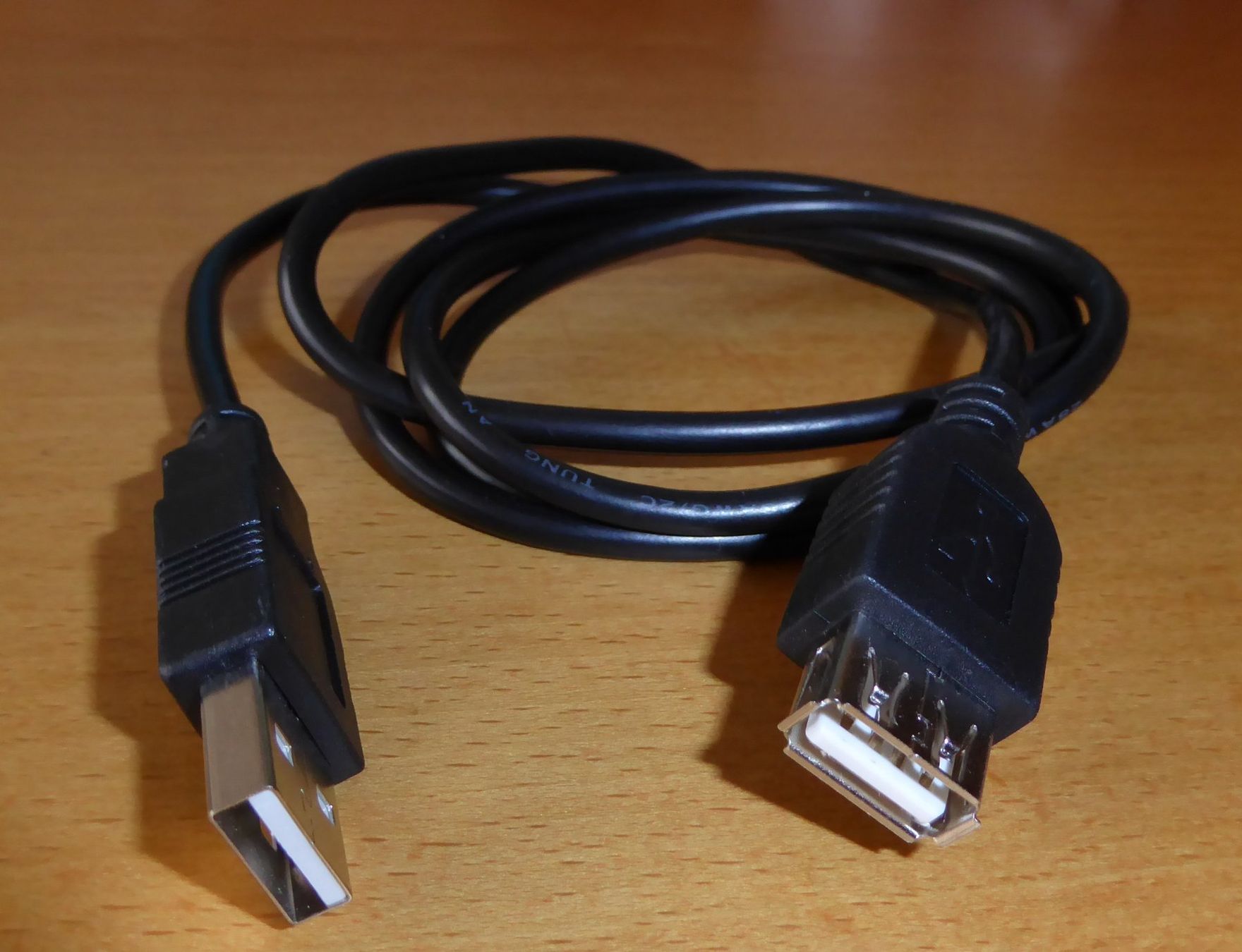 Kabel: USB 2.0 Kabel A — A, 105 cm lang – Gebraucht aus Spreitenbach von Turbo_1105