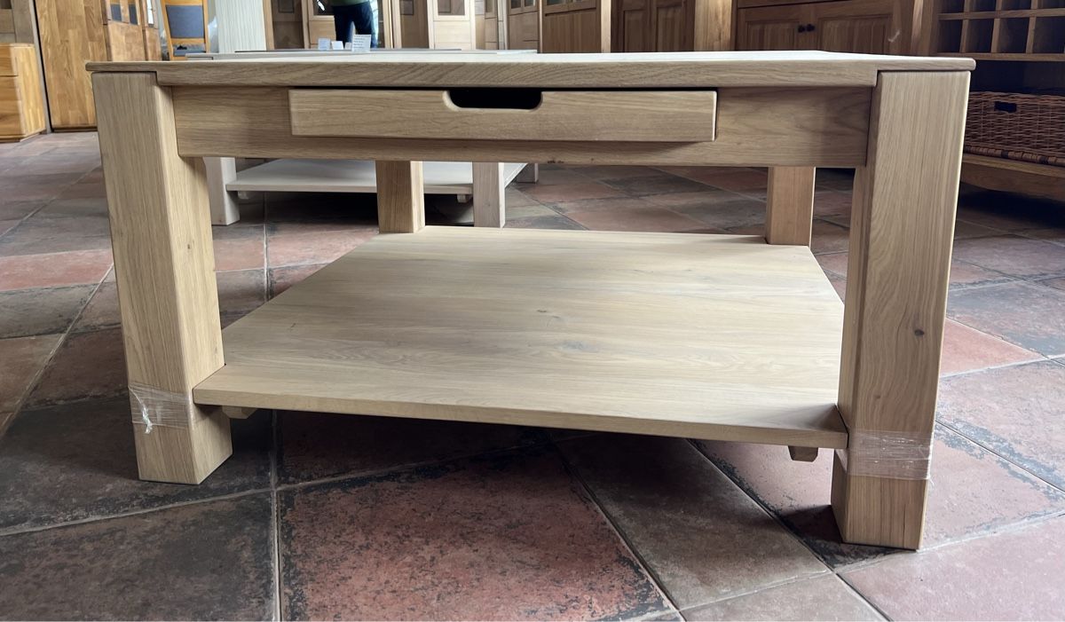 Tische: Scandi style chalet table - massive oak- new – Neu und originalverpackt aus Corsier GE von Karol_save_planet