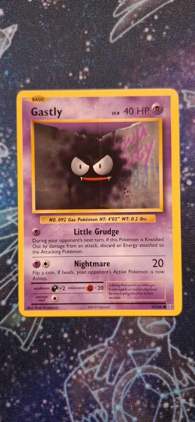 Pokémon Sammelbilder & Trading cards: Gastly 47/108 - Pokemon Evolutions ENG – Gebraucht aus Petit-Lancy von Kara_TCG 1