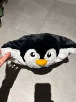 Peluche coussin pinguin