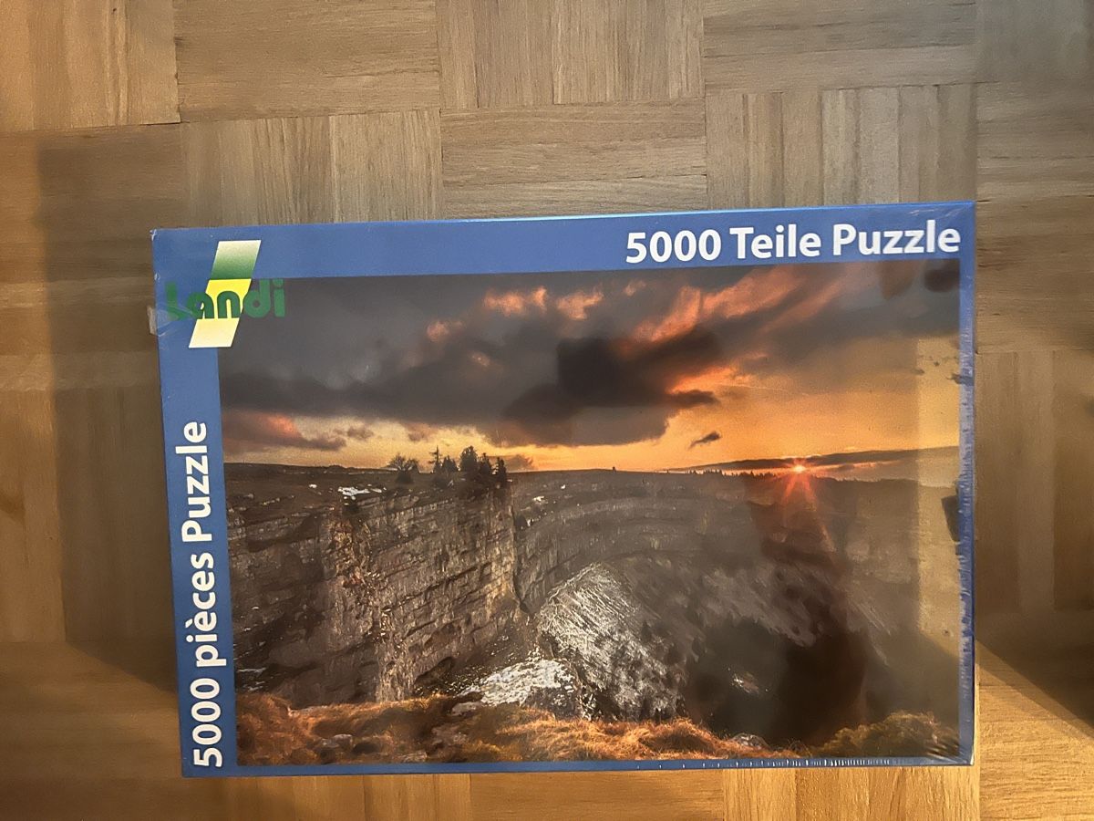 Puzzle: Puzzle 5000 pièces Creux du Vent neuf – Nuovo e nell'imballaggio originale da Grandson venduto da RioDeltaLima