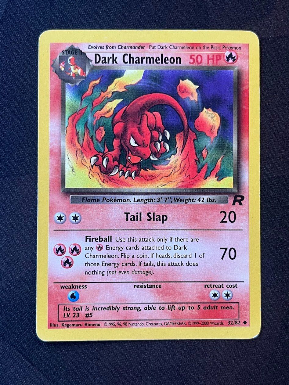 Pokémon Sammelbilder & Trading cards: Pokemon -   Dark Charmeleon 32 Rocket  – Gebraucht aus schaan von Schokoloco