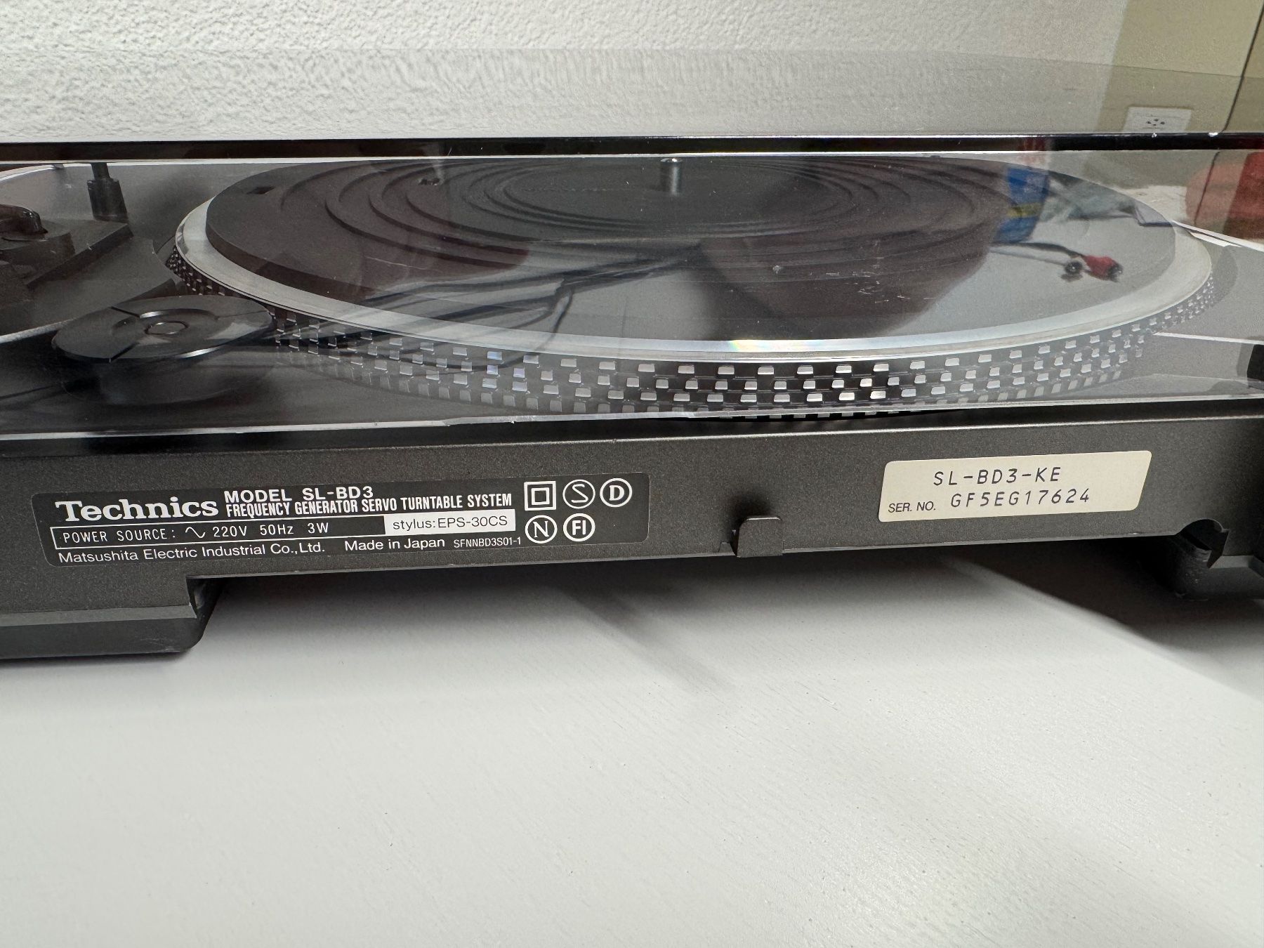 Technics Plattenspieler: Plattenspieler Technics SL-BD3 Automatic "Defekt" – Defekt aus Ersigen von Allesmussraus78 5