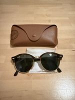 Ray Ban Sonnenbrille, Clubround RB 4246 990, braun/gold
