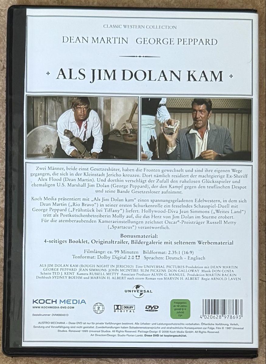 Tutti i DVDs: ALS JIM DOLAN KAM  – Nuovo (secondo la descrizione) da Dietikon venduto da AndreaSch01 1