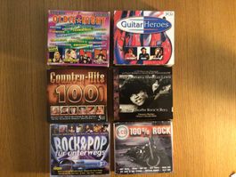 CDs, OLDIES, SAMMLUNG. 6 diverse BOX-SETS