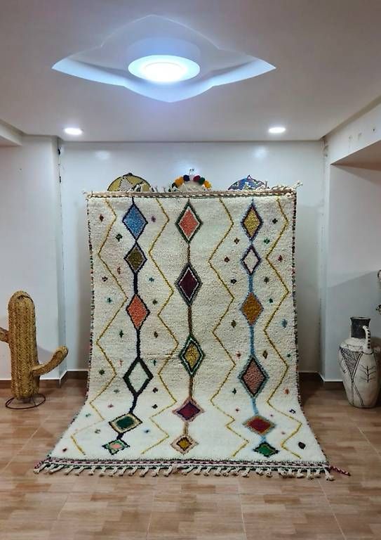 Tappeti: Marokkanische Berber-Teppiche " Tradition Trifft Moderne " – Usato da Crans-Montana venduto da AtlasWoolWorks 1
