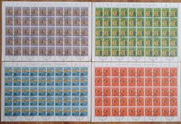 PP Bogenserie 1982 mit ET-Stempeln, Postpreis 155.-