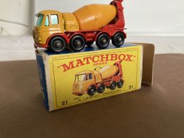 Matchbox Foden Concrete Truck 21 mit Box