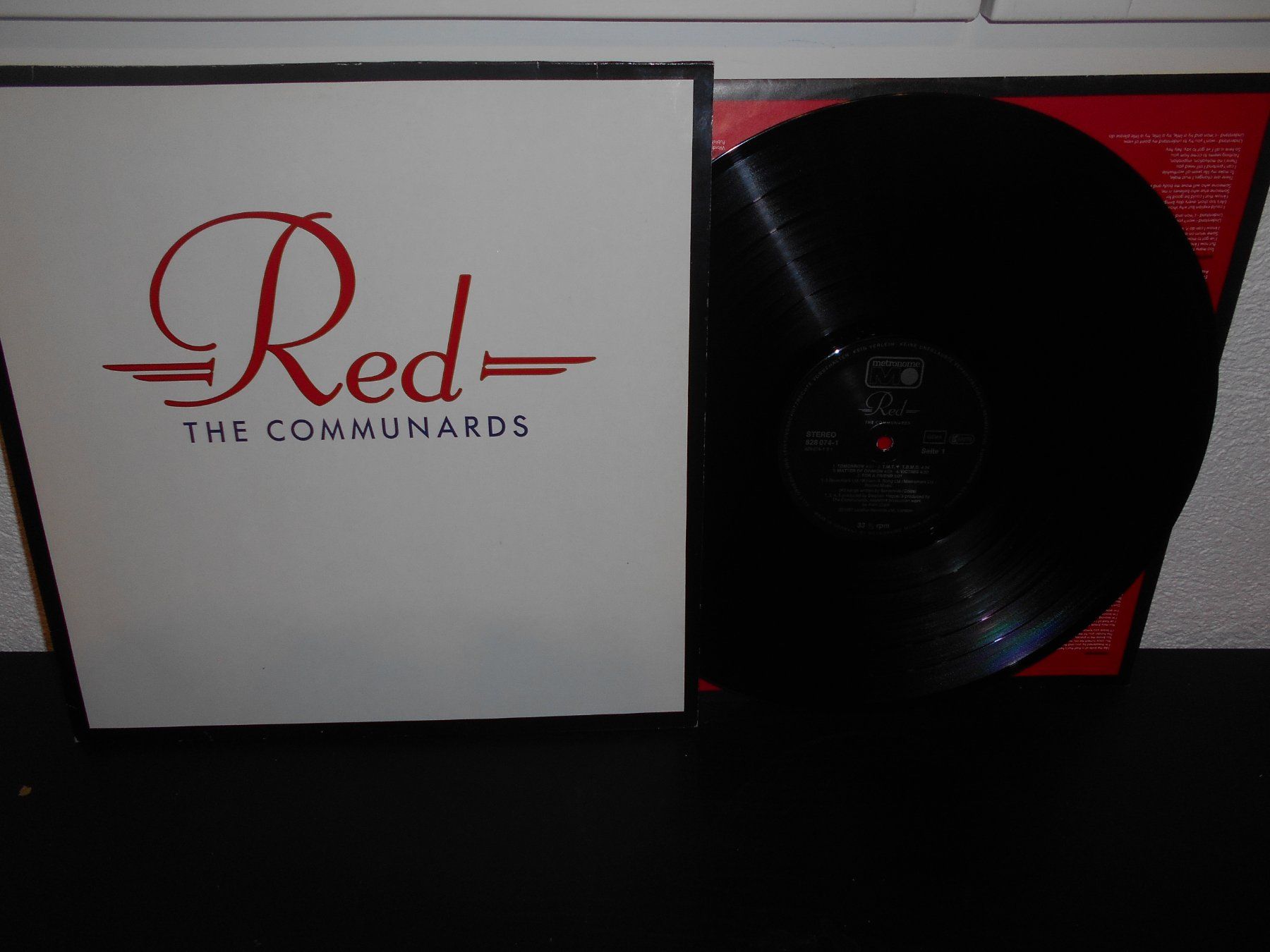Schallplatten: The Communards – Red / 1987 – Gebraucht aus Aarberg von witchhunter01